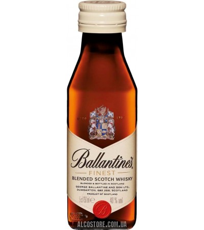 Виски Ballantine's Finest 0.05L 