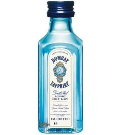 Джин Bombay Sapphire Gin PET 0.05L