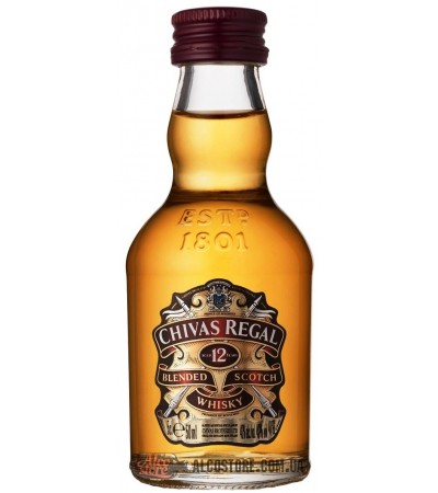 Виски Chivas Regal 12 years old 40% 0.05L