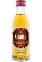 Виски Grant's Family Reserve 43% 0.05L PET