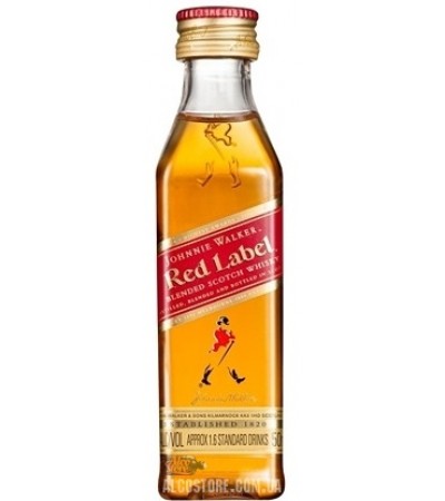 Виски Johnnie Walker Red Label 0.05L PET