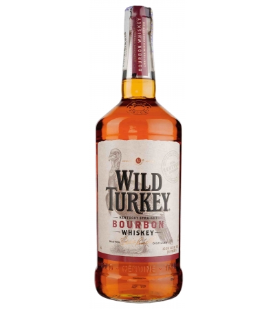 Виски Wild Turkey 81 Бурбон Дикая Индейка 1л