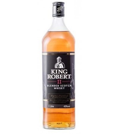 Виски King Robert II Кинг Роберт 43% 1л