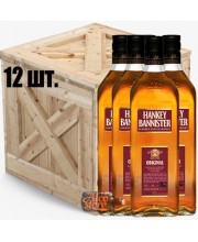 Ящик виски Hankey Bannister 1л x 12 шт 