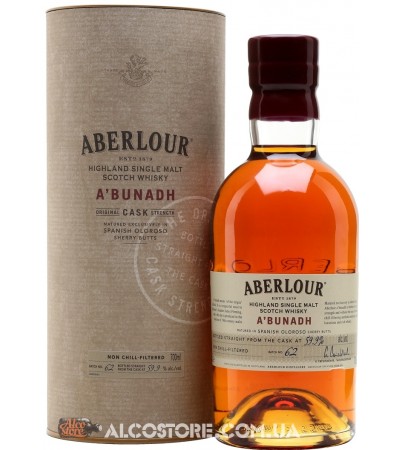 Виски Aberlour A'bunadh Batch 62 0,7л