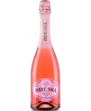 Вино игристое Одесса розовое полусладкое 0,75л