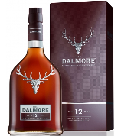 Виски Dalmore 12 years, Далмор 12 лет 0.7л