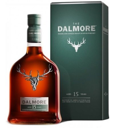 Виски Dalmore 15 years, Далмор 15 лет 0,7л