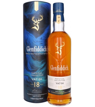 Виски Glenfiddich VAT 04 18 лет в тубусе 0,7л