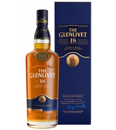 Виски Glenlivet 18 years Гленливет 18 лет 0,7л