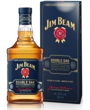 Виски Jim Beam Double Oak Джим Бим Дабл Оак 1л
