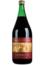 Игристое вино Campetto Lambrusco Rosso красное 1,5 л