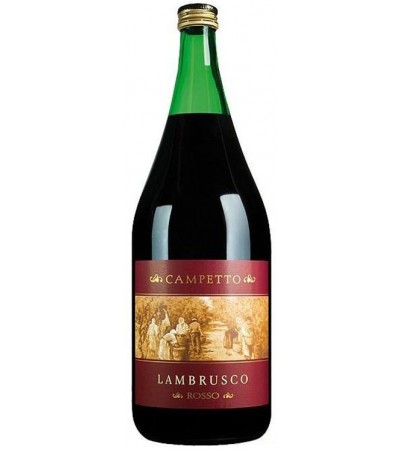 Игристое вино Campetto Lambrusco Rosso красное 1,5 л