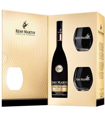 Коньяк Remy Martin Cellar Master 16 2 Glass Onpack 1л