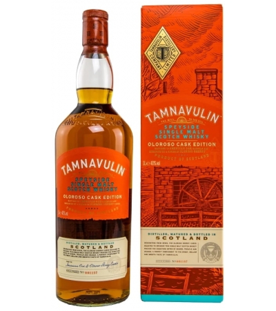 Виски Tamnavulin Oloroso Cask в коробке 1л
