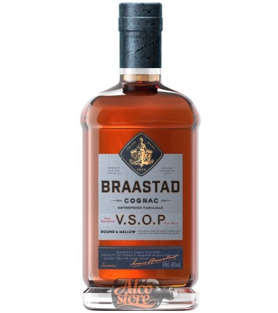Коньяк Braastad Cognac VSOP 1л