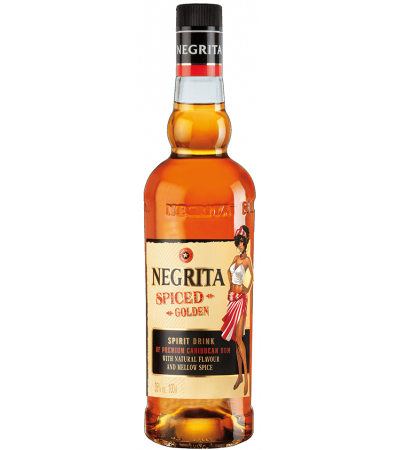 Ром Negrita Spiced Gold Негрита Золотой 1л