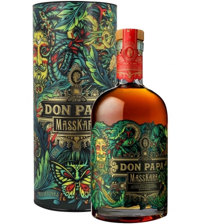 Ром Don Papa Masskara Дон Папа Масскара в тубусе 0,7л