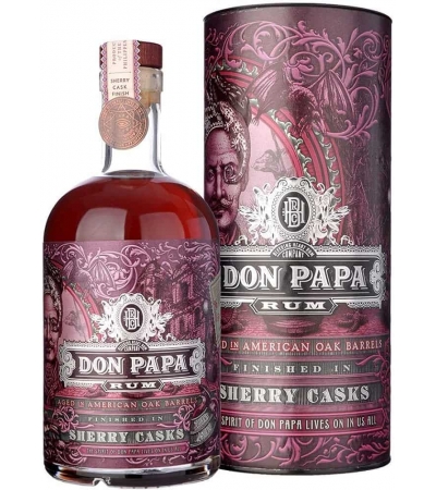 Ром Don Papa Sherry Casks в тубе 0,7л