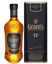 Виски Grant’s 12 YO Грантс 12 лет 0,7л