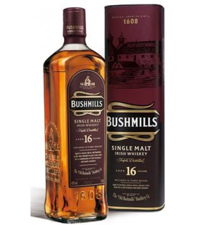 Виски Bushmills Malt 16 Year Old Бушмилс Молт 16 лет 0,7 л