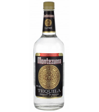 Текила Montezuma Silver Монтесума Бланко 1л