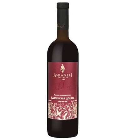 Вино красное полусладкое ASKANELI "Алазанская долина" 
