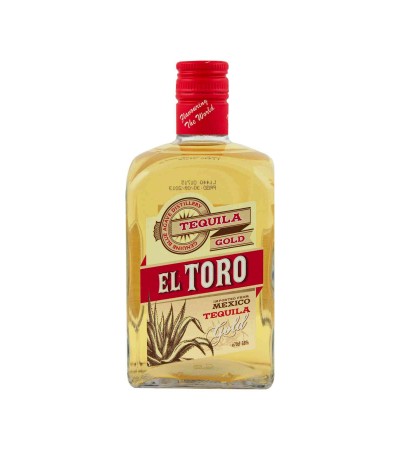 Текила  El Toro Gold 38%, 0,7л